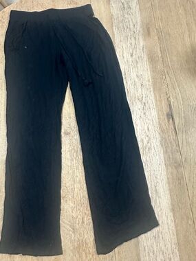 Women's Black Boot Cut Lounge Pants